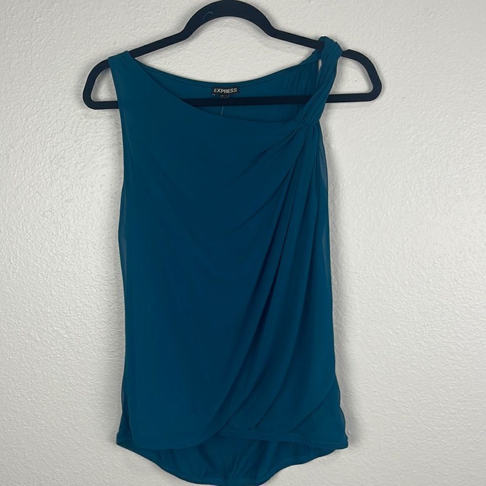 Express Tank Top Women’s Small Turquoise NWT